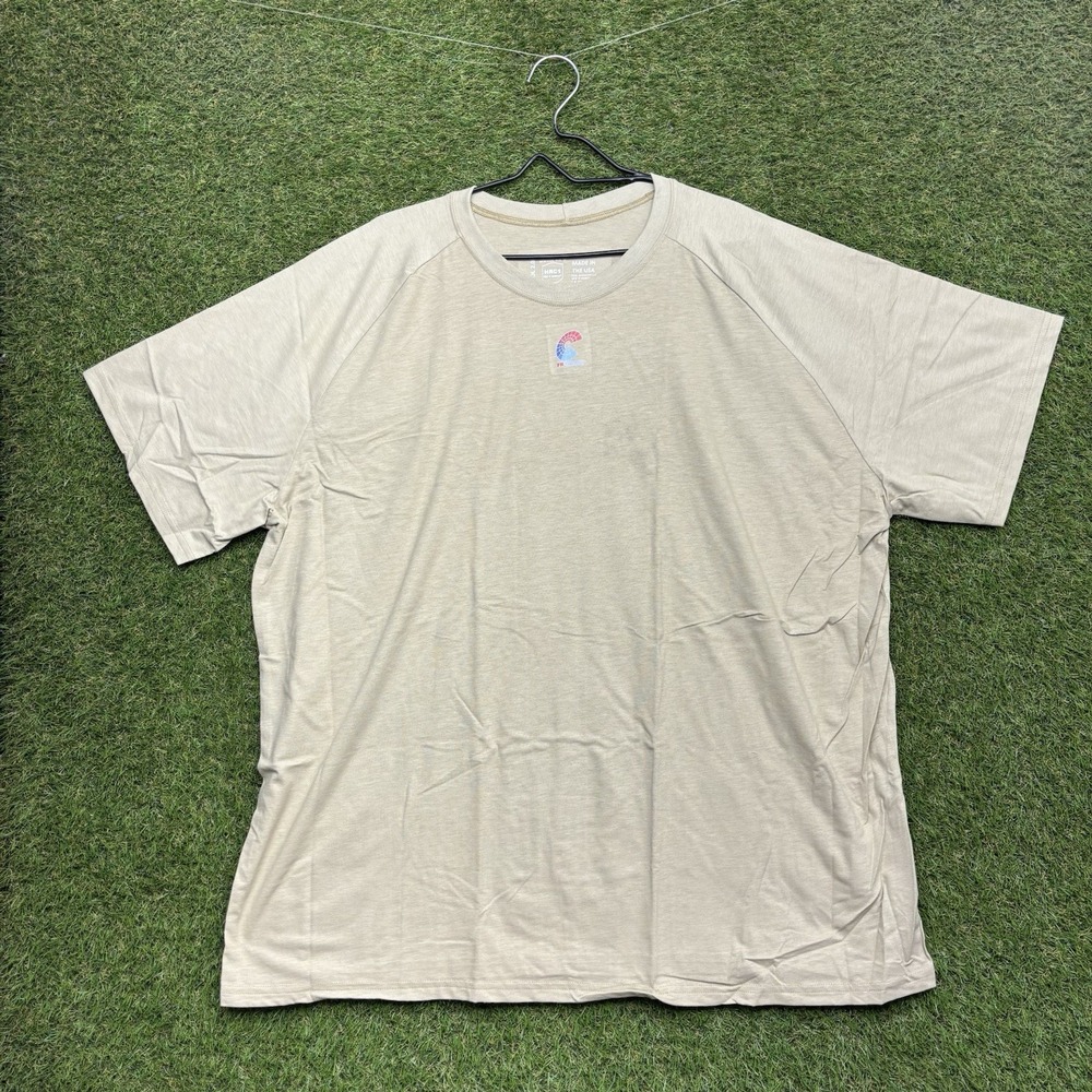 NSA Inc. FR Control 2.0 Arc Flash Shirt Mens 4XL Beige Short Sleeve NWOT
